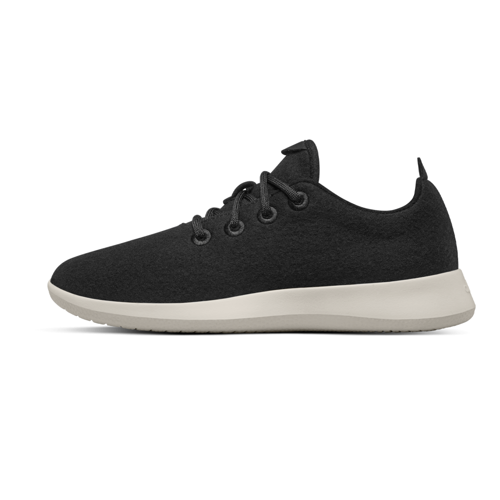 Allbirds M Wool Runner Freizeitschuhe in SCHWARZ