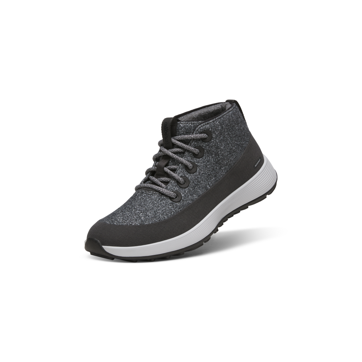 Allbirds W Wool Runner NZ Mid Waterproof Freizeitschuhe in GRAU