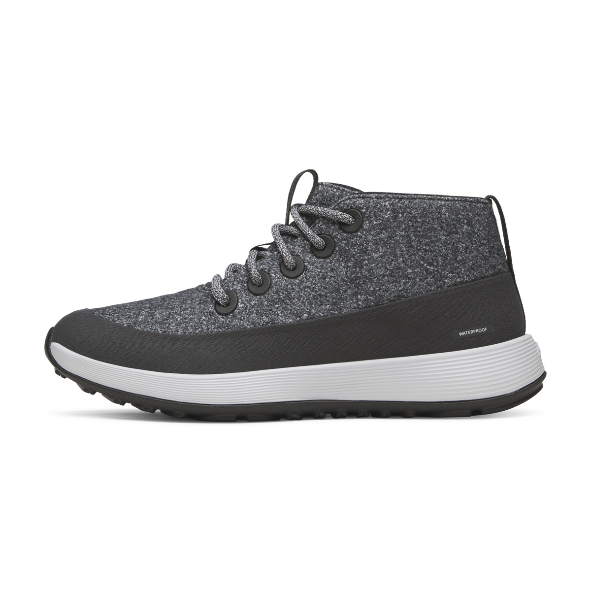 Allbirds M Wool Runner NZ Mid Waterproof Freizeitschuhe in GRAU