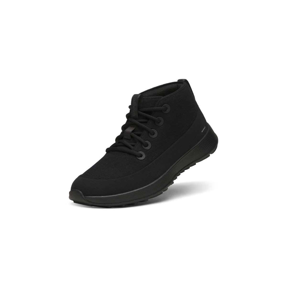 Allbirds W Wool Runner NZ Mid Waterproof Freizeitschuhe in SCHWARZ