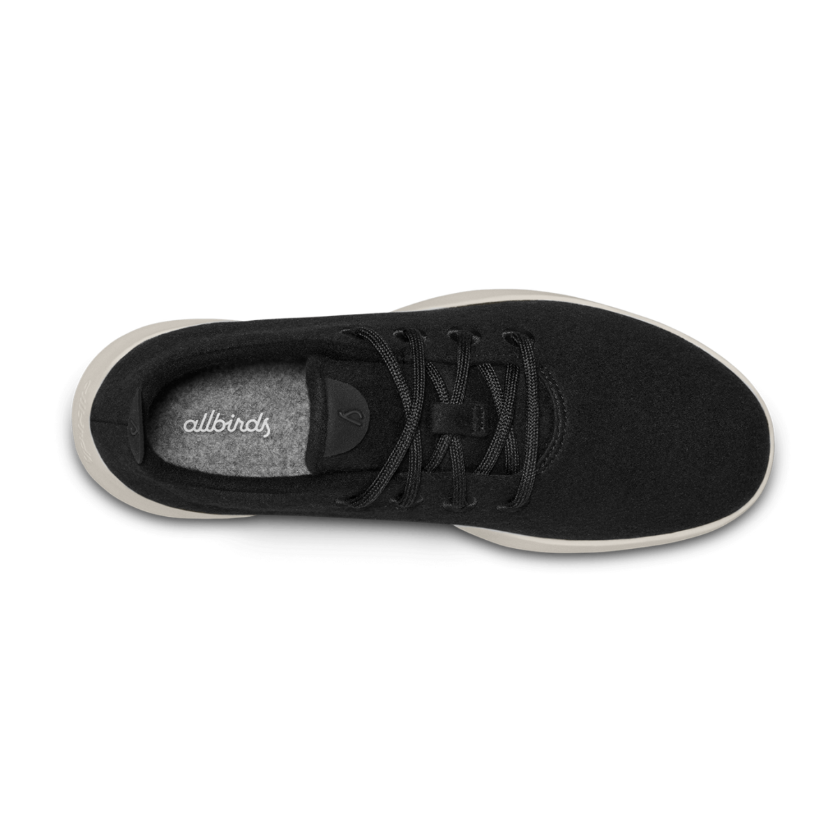 Allbirds M Wool Runner Freizeitschuhe in SCHWARZ