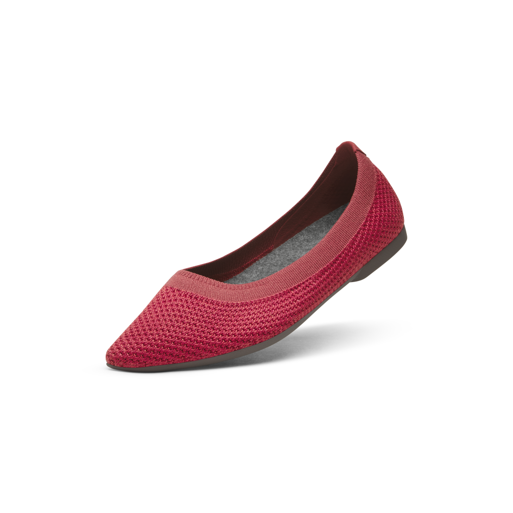 Allbirds W Breezer Point Ballerinas in ROT