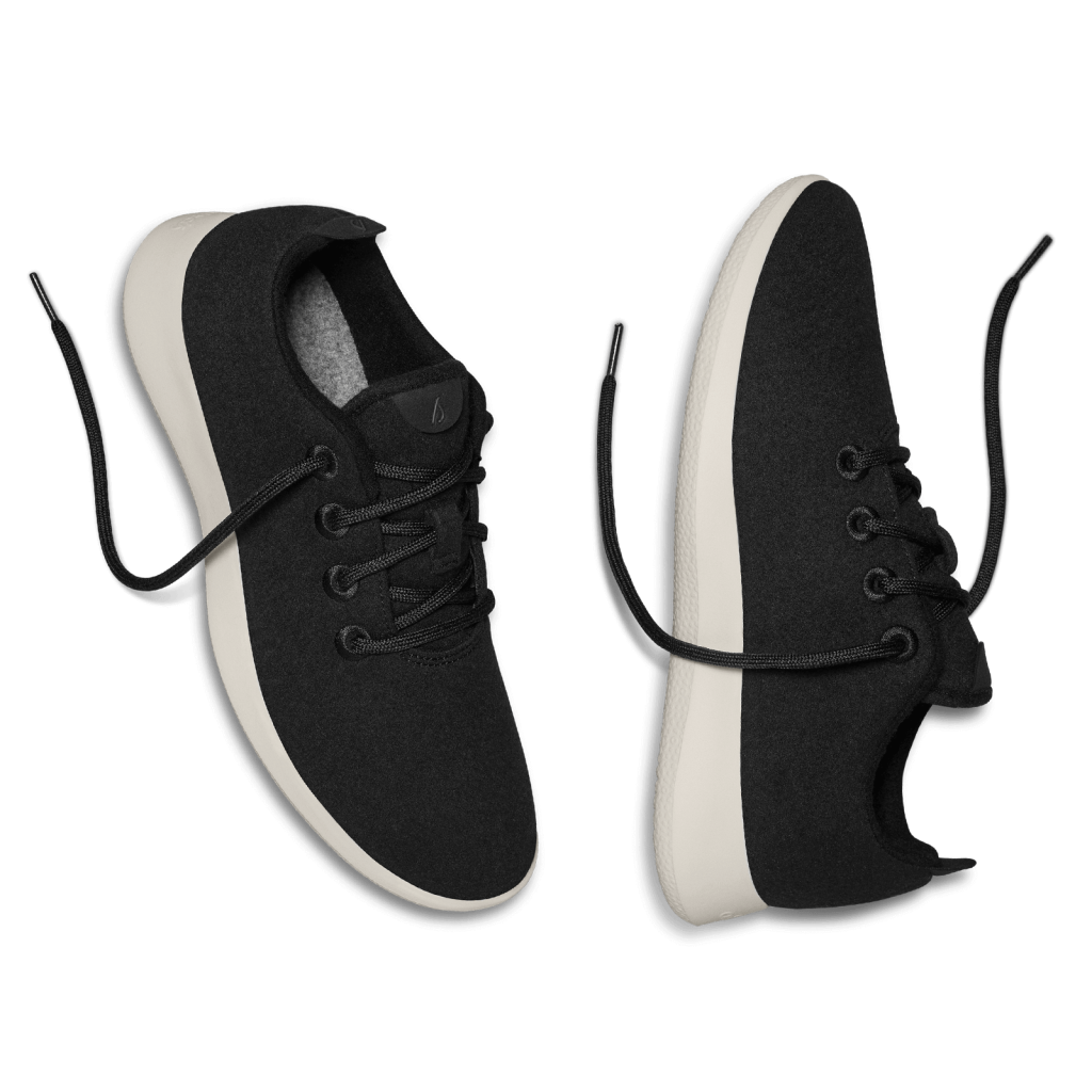 Allbirds M Wool Runner Freizeitschuhe in SCHWARZ