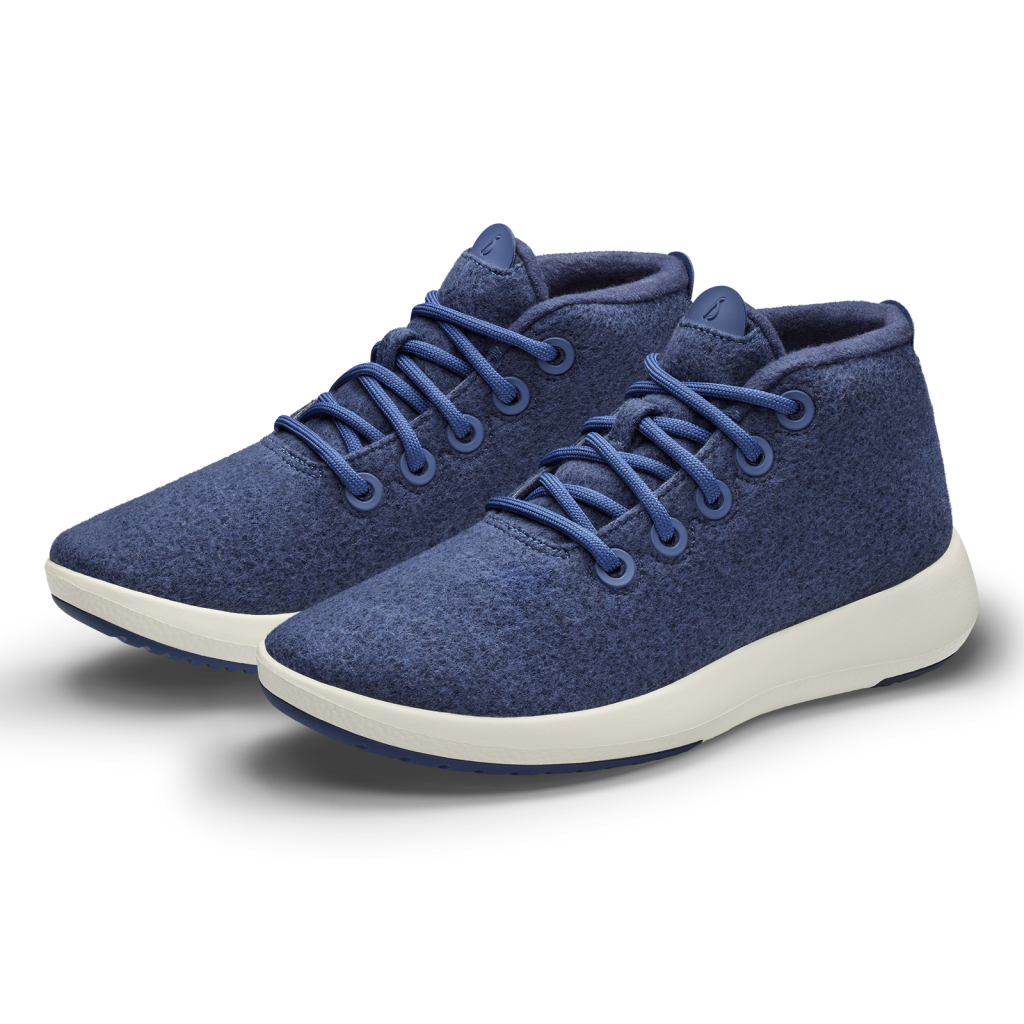 Allbirds M Wool Runner-up Mizzle Freizeitschuhe in BLAU