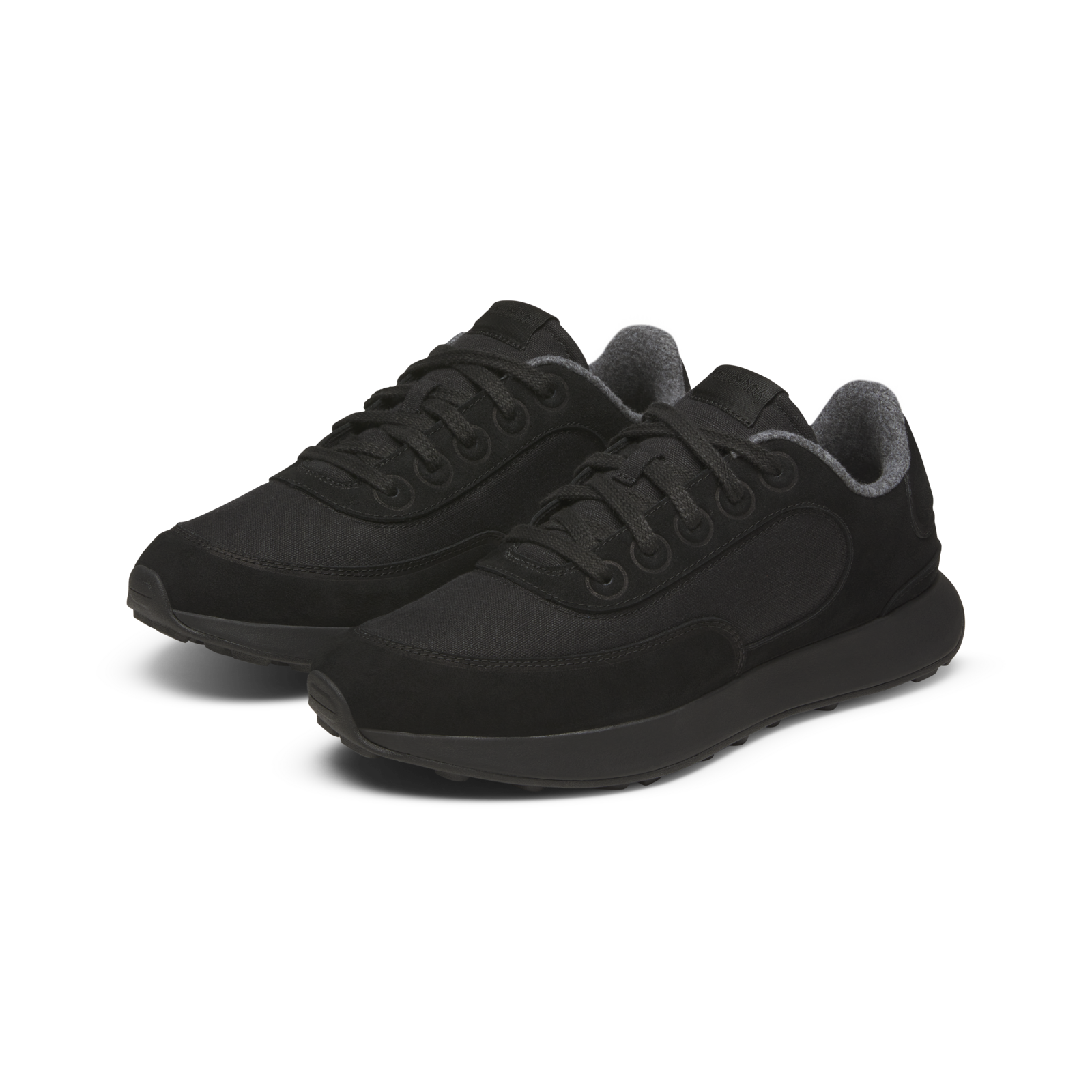 Allbirds Mens Varsity Freizeitschuhe in SCHWARZ