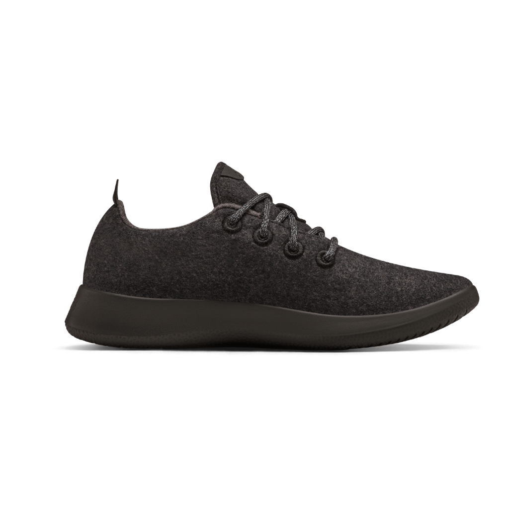Allbirds M Wool Runner Freizeitschuhe in SCHWARZ